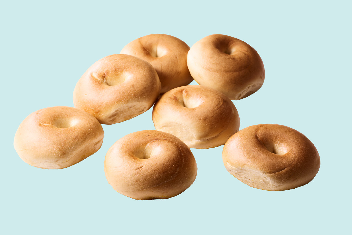 冷凍NYベーグル　基本3種類ベーグル8個セット　プレーン&ベリーベリー&シナモンレーズン